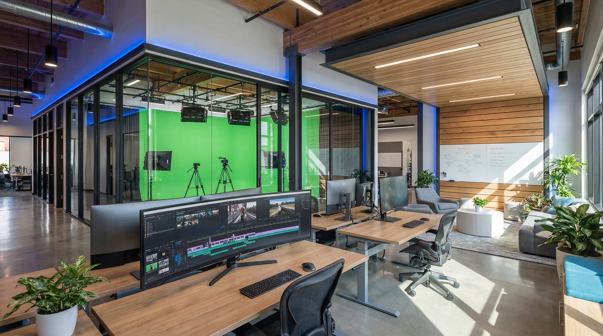 抖阴公司办公环境